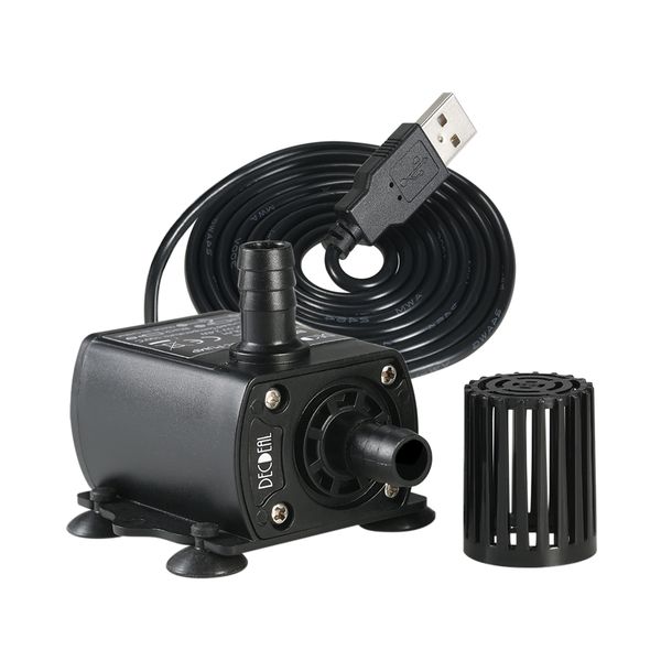mini water pump 5v 4.8w ultra-quiet brushless waterproof submersible fountain aquarium circulating 300l/h lift usb water pump
mini water pump 5v 4.8w ultra-quiet brushless waterproof submersible fountain aquarium circulating 300l/h lift usb water pump