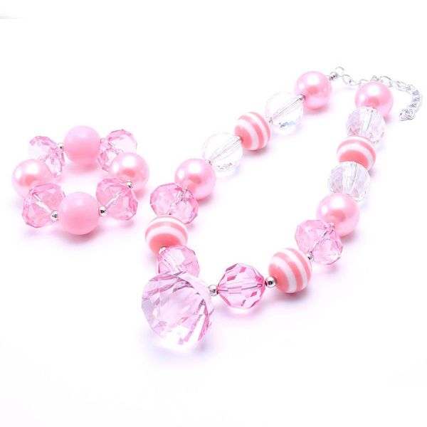 baby pink color kid chunky necklace&bracelet set fashion pendant children girl toddler bubblegum chunky bead necklace jewelry set, Red;brown
baby pink color kid chunky necklace&bracelet set fashion pendant children girl toddler bubblegum chunky bead necklace jewelry set, Red;brown