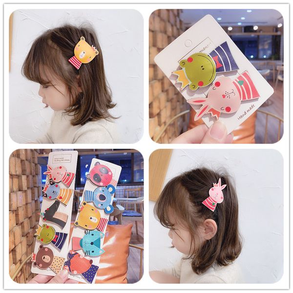 2020 new korean cute simple sweet girl hairpin cartoon colorful animals barrettes for children fashion hair accessories, Slivery;white
2020 new korean cute simple sweet girl hairpin cartoon colorful animals barrettes for children fashion hair accessories, Slivery;white