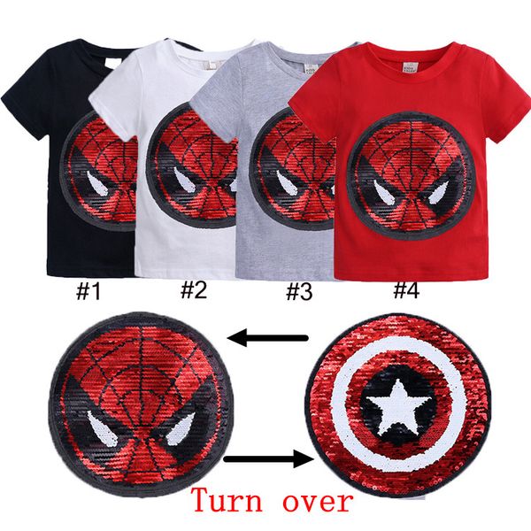 высокое качество реверсивные блестящие блестки футболка роскошный дизайн мальчик девушки мода мультфильм хлопок с коротким рукавом топы дети, Blue
высокое качество реверсивные блестящие блестки футболка роскошный дизайн мальчик девушки мода мультфильм хлопок с коротким рукавом топы дети, Blue