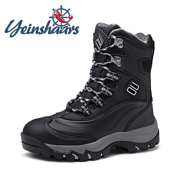 mens shoes genuine leather boots winter snow boots fashion warm lace-up solid breathable footwear men casual sneakers, Black
mens shoes genuine leather boots winter snow boots fashion warm lace-up solid breathable footwear men casual sneakers, Black