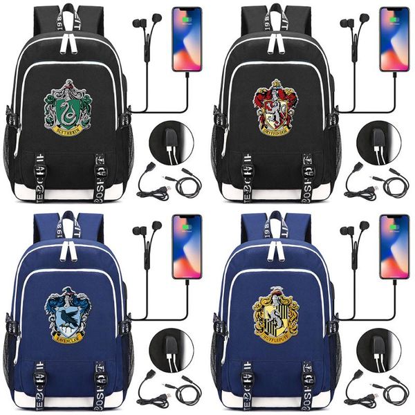 slytherin gryffindor ravenclaw magic hogwarts prints usb boys girls schoolbag women teenagers men lapbackpack packsack
slytherin gryffindor ravenclaw magic hogwarts prints usb boys girls schoolbag women teenagers men lapbackpack packsack