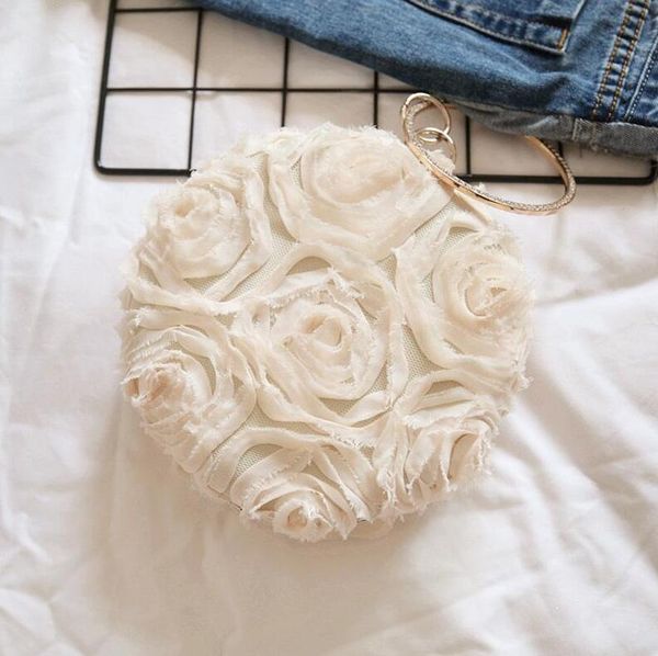factory brand women bag fashion three dimensional flowers wedding dress bao shunv gong tingfan lace flowers banquet round bag and chain bag
factory brand women bag fashion three dimensional flowers wedding dress bao shunv gong tingfan lace flowers banquet round bag and chain bag