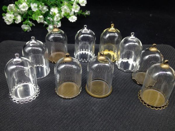 10set/lot--25*38mm bell jar shape tube clear glass bubble bottle & tray & connector--for diy necklace accessories finding, Silver
10set/lot--25*38mm bell jar shape tube clear glass bubble bottle & tray & connector--for diy necklace accessories finding, Silver
