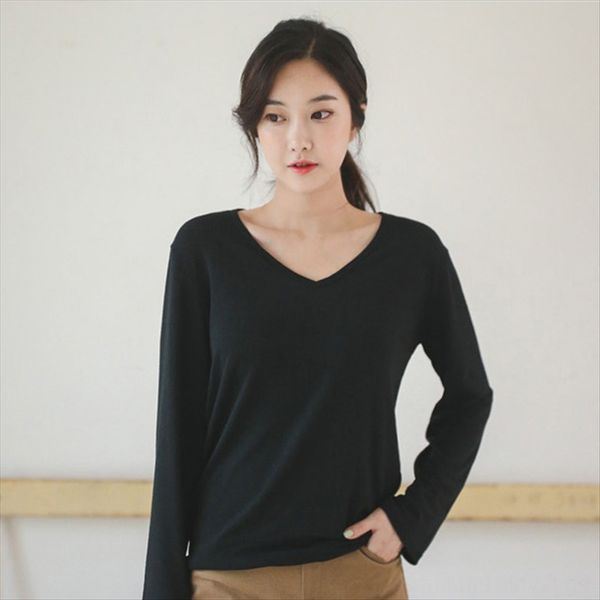 ipal slim solid color v-neck long sleeve t- women's cotton base ipal slim solid color v-neck long sleeve t-shirt women's cotton ba, White
ipal slim solid color v-neck long sleeve t- women's cotton base ipal slim solid color v-neck long sleeve t-shirt women's cotton ba, White
