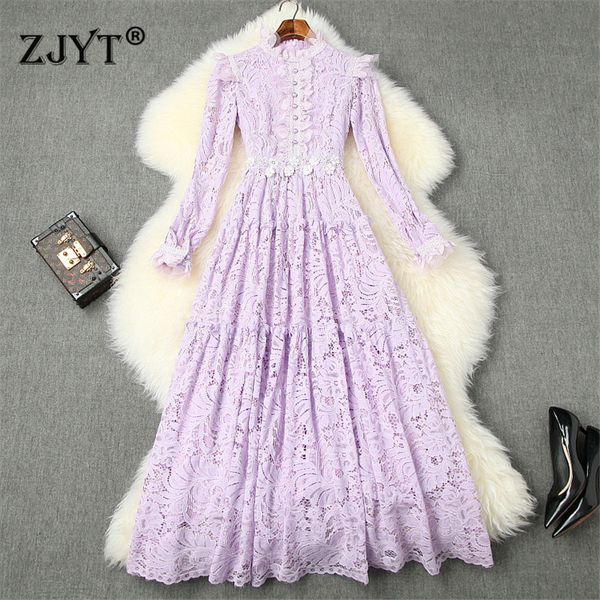 elegant lady spring dress 2020 new runway designer women fashion long sleeve beading mid calf hollow lace evening party dresses, Black;gray
elegant lady spring dress 2020 new runway designer women fashion long sleeve beading mid calf hollow lace evening party dresses, Black;gray