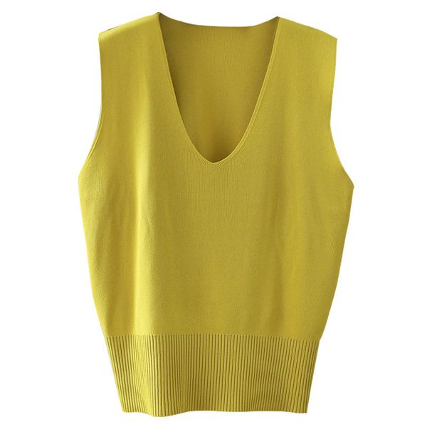 summer short paragraph solid color wild women thin outer coat linen knitted vest spring sleeveless bottoming shirt hk305, White;black
summer short paragraph solid color wild women thin outer coat linen knitted vest spring sleeveless bottoming shirt hk305, White;black