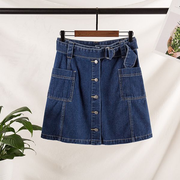 new summer style women skirts plus size fashion casual loose solid slim belt jeans skirts for women larger denim midi 5xl, Black
new summer style women skirts plus size fashion casual loose solid slim belt jeans skirts for women larger denim midi 5xl, Black