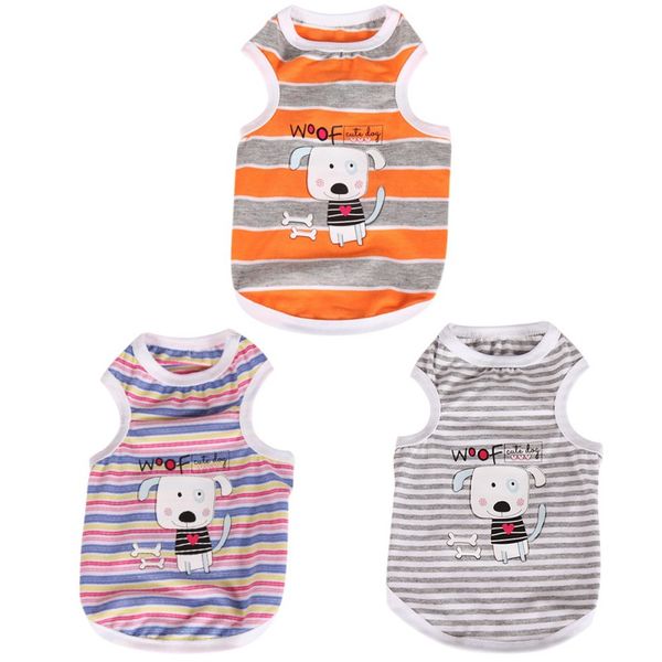 summer printed clothes stripes pet cats dogs vest small dogs cotton sleeveless shirt puppy cotton vests pet clothing
summer printed clothes stripes pet cats dogs vest small dogs cotton sleeveless shirt puppy cotton vests pet clothing