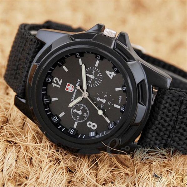 relojes hombre fashion men watch gemius army racing force mens officer fabric band wrist watch orologio uomo, Slivery;brown
relojes hombre fashion men watch gemius army racing force mens officer fabric band wrist watch orologio uomo, Slivery;brown