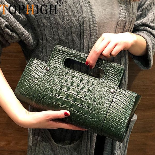 igh new alligator crocodile leather women clutch bag simple envelope day clutches female handbag mujer embrayage sac bolsas
igh new alligator crocodile leather women clutch bag simple envelope day clutches female handbag mujer embrayage sac bolsas