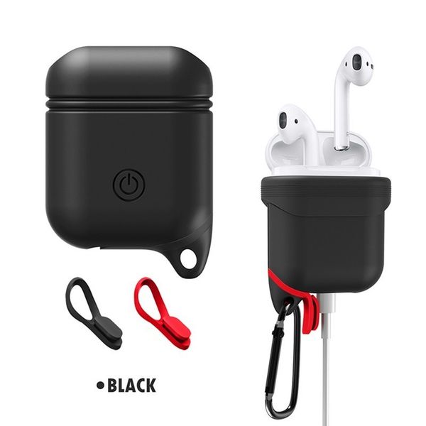 For Apple Airpods Wireless Earphone Soft Silicone Protective Dustproof Case With Hook Protector Sleeve Waterproof Shockproof Anti-lost Pouch
For Apple Airpods Wireless Earphone Soft Silicone Protective Dustproof Case With Hook Protector Sleeve Waterproof Shockproof Anti-lost Pouch