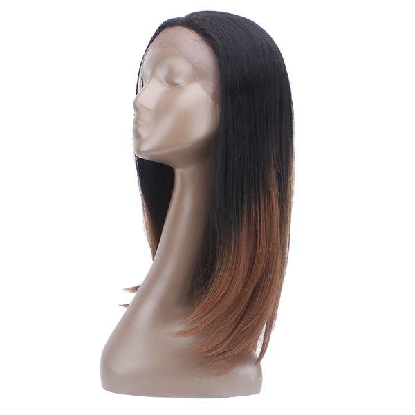 quality 26inch tt2/30# lace front ombre wigs for african american women part long straight lace wigs synthetic glueless lace front wig, Black;brown
quality 26inch tt2/30# lace front ombre wigs for african american women part long straight lace wigs synthetic glueless lace front wig, Black;brown