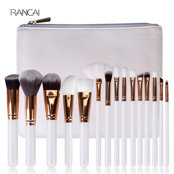 15pcs Makeup Brushes Set Powder Foundation Blusher Eyebrow Eyeashadow Brush Complete Kit Cosmetics with Leather Case
15pcs Makeup Brushes Set Powder Foundation Blusher Eyebrow Eyeashadow Brush Complete Kit Cosmetics with Leather Case