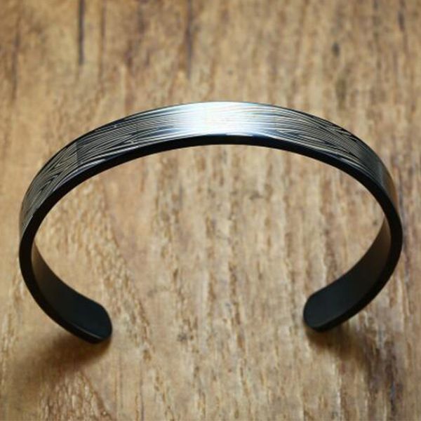 new listing european and american style stainless steel bracelet pattern black bracelet men's cuffs open men's gift
new listing european and american style stainless steel bracelet pattern black bracelet men's cuffs open men's gift