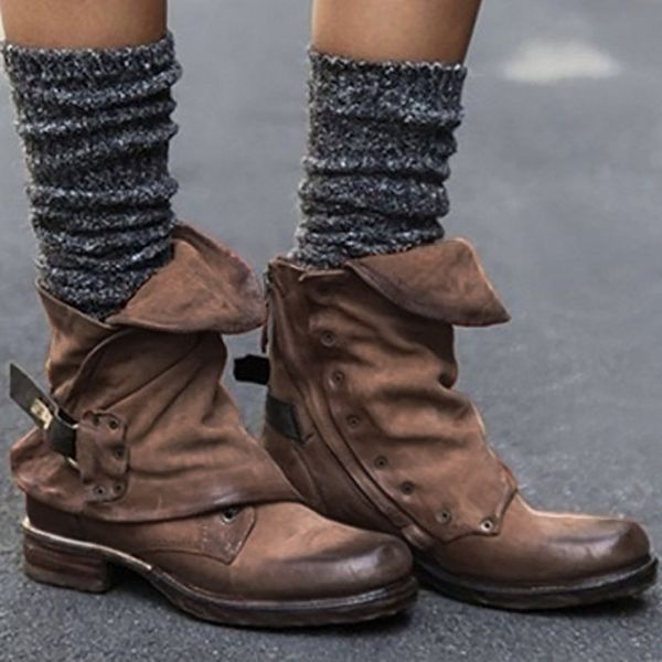 women's shoes women leather buckle ankle boots heel boots large size side zipper casual shoes woman botas de mujer bottes femme, Black
women's shoes women leather buckle ankle boots heel boots large size side zipper casual shoes woman botas de mujer bottes femme, Black