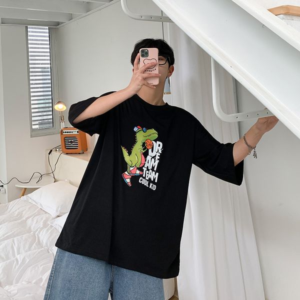 2020 summer t shirt fashion brand short sleeve print t-shirt mens breathable loose couple bottoming half-sleeved men clothing, White;black
2020 summer t shirt fashion brand short sleeve print t-shirt mens breathable loose couple bottoming half-sleeved men clothing, White;black