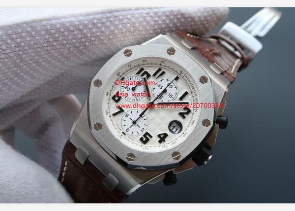 factory supplier 42mm quartz movement satch brwon leather band original clasp chronograph watches wristwatches, Slivery;brown
factory supplier 42mm quartz movement satch brwon leather band original clasp chronograph watches wristwatches, Slivery;brown