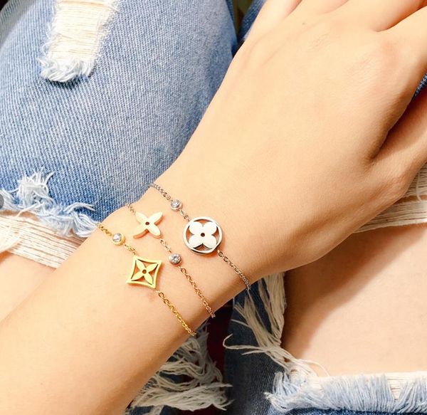 brand designer bracelet for women classic designer 18k gold plated titanium steel gold silver bracelets c294, Black
brand designer bracelet for women classic designer 18k gold plated titanium steel gold silver bracelets c294, Black