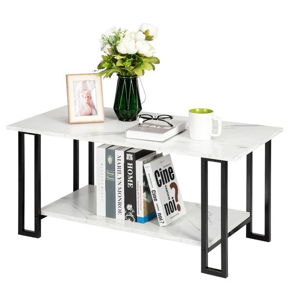simple 2 layers iron coffee table 1.5cm thick mdf imitation marble square tablestorage table white
simple 2 layers iron coffee table 1.5cm thick mdf imitation marble square tablestorage table white