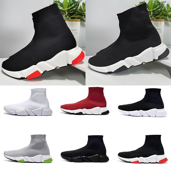 2020 designer shoes speed trainer platform casual of triple socks red bule white flat fashion mens womens sports sneakers fashion size 36-47, Black
2020 designer shoes speed trainer platform casual of triple socks red bule white flat fashion mens womens sports sneakers fashion size 36-47, Black