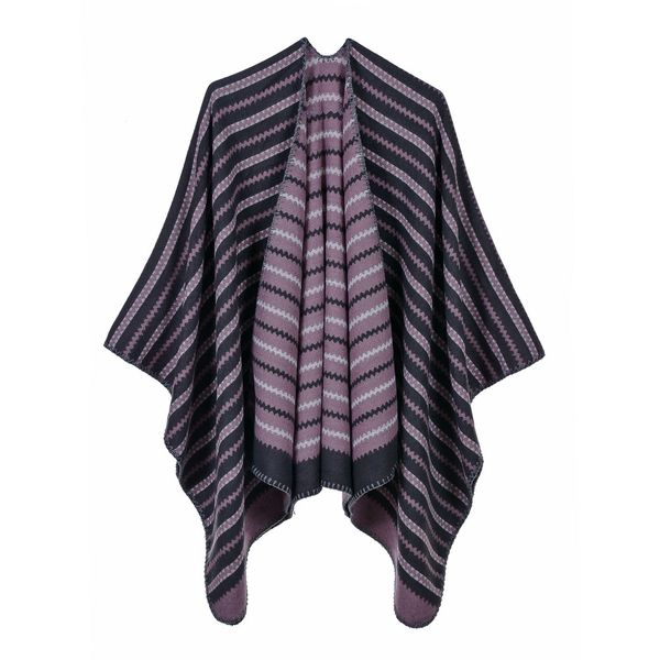 easy matching wave strips winter wraps thick warm capes shawl autumn fashion travel poncho gift cashmere imitation, White
easy matching wave strips winter wraps thick warm capes shawl autumn fashion travel poncho gift cashmere imitation, White