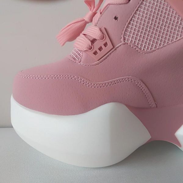 fashion autumn winter women's high platform shoes height increasing leathe shoes thick sole trainers lady shoes pink white, Black;white
fashion autumn winter women's high platform shoes height increasing leathe shoes thick sole trainers lady shoes pink white, Black;white