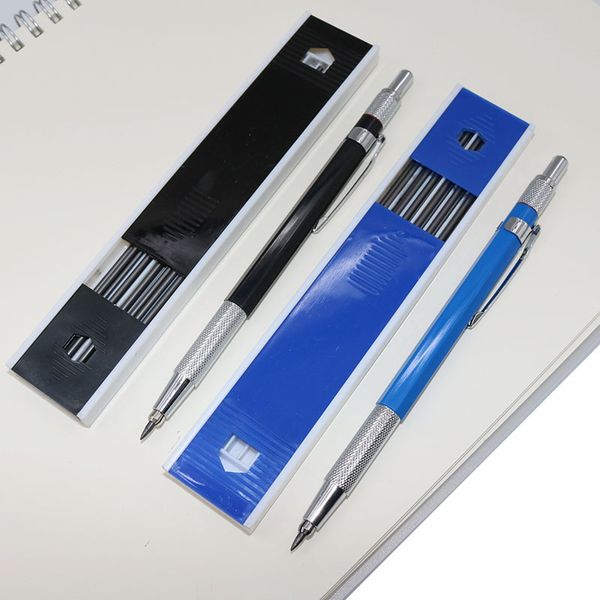 1 pcs metal mechanical pencils 2.0 mm 2b lead holder drafting drawing pencil set with 12 pieces writing school gifts stationery, Blue;orange
1 pcs metal mechanical pencils 2.0 mm 2b lead holder drafting drawing pencil set with 12 pieces writing school gifts stationery, Blue;orange