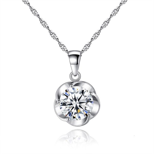 necklace pendant plum blossom necklace plating white zircon jewelry chain jade pendant diamond snowflake necklace butterfly pendant, Silver
necklace pendant plum blossom necklace plating white zircon jewelry chain jade pendant diamond snowflake necklace butterfly pendant, Silver
