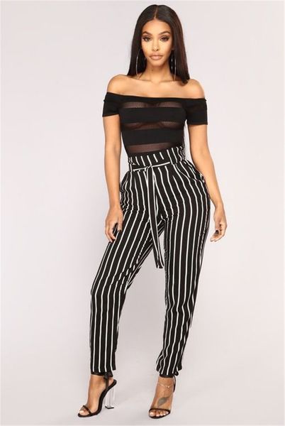 striped printed womens pencil pants designer drawstring natural color capris pants casual regular high waist pant, Black;white
striped printed womens pencil pants designer drawstring natural color capris pants casual regular high waist pant, Black;white