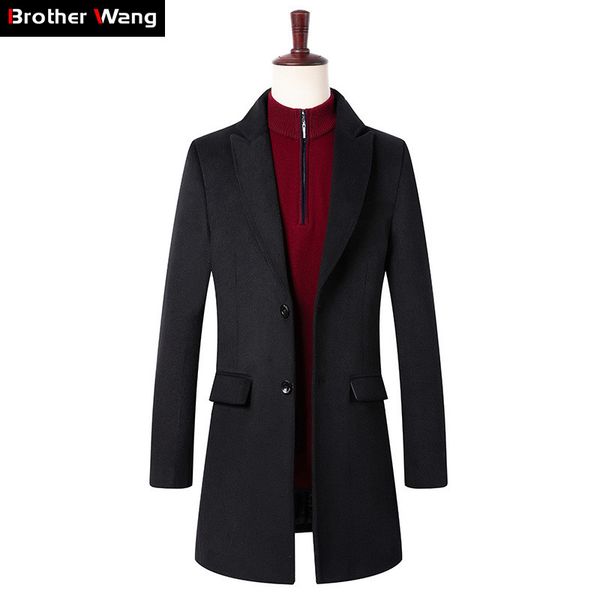 winter men's wool coat 2019 new business casual thick warm peacoat long overcoat jacket male brand clothes red wine gray black
winter men's wool coat 2019 new business casual thick warm peacoat long overcoat jacket male brand clothes red wine gray black