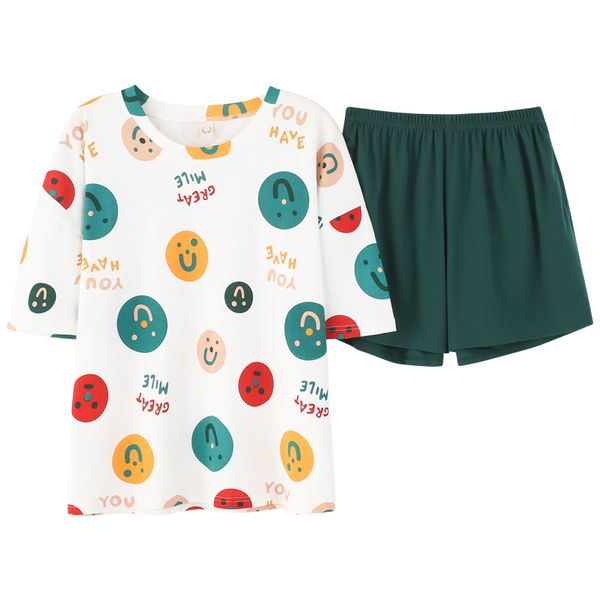 summer cute print pajamas set women full pure cotton pyjamas sleepwear nightwear pijamas mujer plus size short pants homewear, Black;red
summer cute print pajamas set women full pure cotton pyjamas sleepwear nightwear pijamas mujer plus size short pants homewear, Black;red