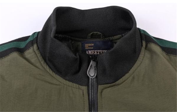 autumn mens jackets zipper stand collar mens flight jackets casual long sleeved outerwear mens clothing, Black;brown
autumn mens jackets zipper stand collar mens flight jackets casual long sleeved outerwear mens clothing, Black;brown