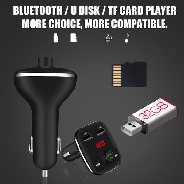 автомобиль stcar bluetooth передатчик двойной usb порт автомобильные зарядные устройства bluetooth fm передатчик громкой связи телефонный зв
автомобиль stcar bluetooth передатчик двойной usb порт автомобильные зарядные устройства bluetooth fm передатчик громкой связи телефонный зв