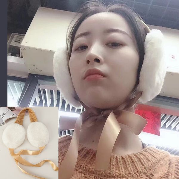 super cute winter warm earmuff silk scarves japanese style girl female women earmuffs, Blue;gray
super cute winter warm earmuff silk scarves japanese style girl female women earmuffs, Blue;gray