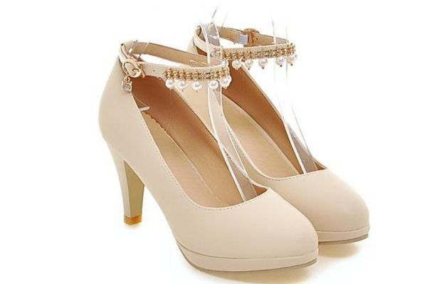 2019 women's shoes in spring and autumn with new style high heel fine heel round head waterproof table @zxc676, Black
2019 women's shoes in spring and autumn with new style high heel fine heel round head waterproof table @zxc676, Black