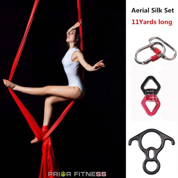 prior fitness 11 yards/10m yoga aerial silks full set high strength flying dance silk equipment-with all hardwares
prior fitness 11 yards/10m yoga aerial silks full set high strength flying dance silk equipment-with all hardwares