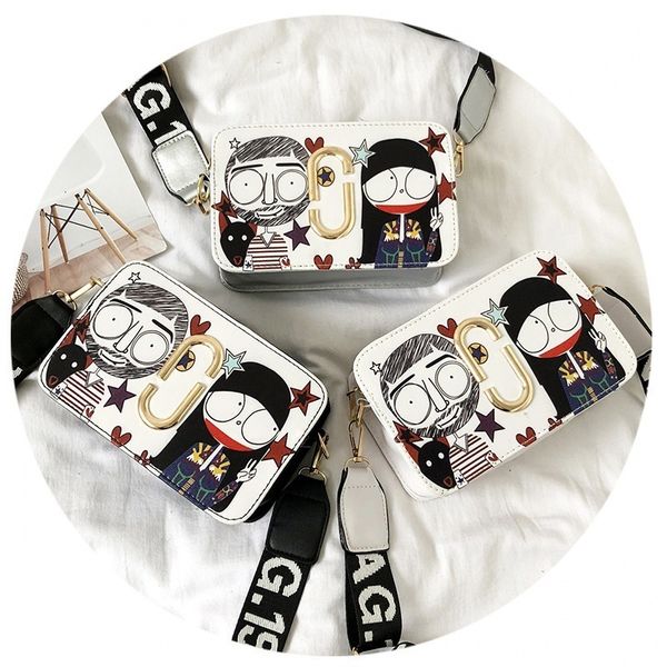 woman all-match single shoulder width straps fairy printing small square bag
woman all-match single shoulder width straps fairy printing small square bag