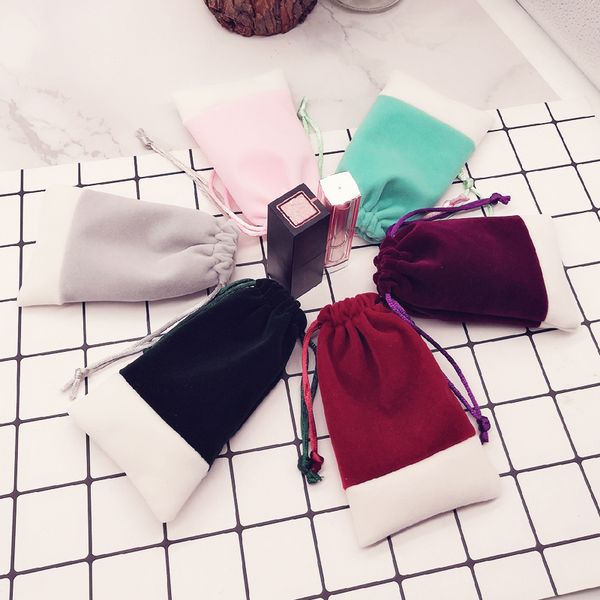 7x12 ,6x13cm gray velvet ribbon bags pink purple pouches jewelry drawstring packing bags wedding candy velvet jewellry gift, Black
7x12 ,6x13cm gray velvet ribbon bags pink purple pouches jewelry drawstring packing bags wedding candy velvet jewellry gift, Black