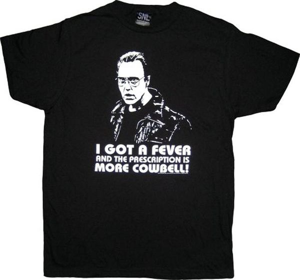 snl saturday night live chriser walken more cowbell black t shirt summer famous clothing summer short sleeve cotton t shirt, White;black
snl saturday night live chriser walken more cowbell black t shirt summer famous clothing summer short sleeve cotton t shirt, White;black