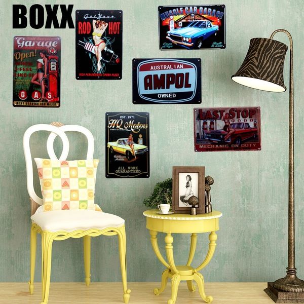 metal tin signs vintage plate wall picture for garage home shop art decor cuadros wall sticker 30x20cm
metal tin signs vintage plate wall picture for garage home shop art decor cuadros wall sticker 30x20cm