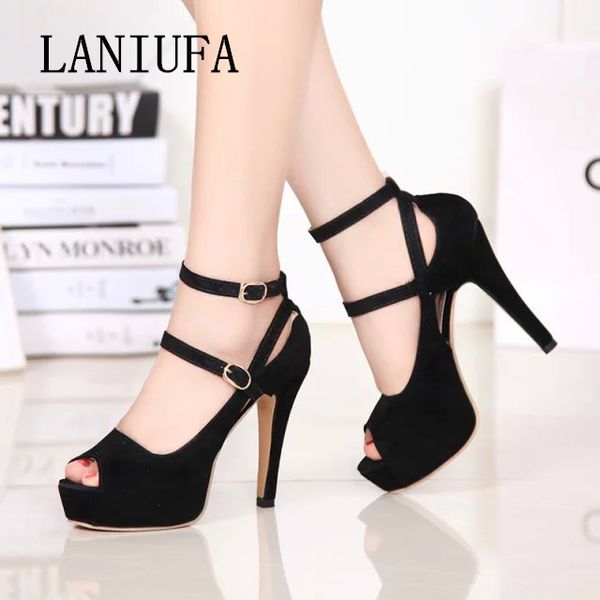 women high heels wedding shoes women ladies casual ankle strap peep toe platforms heeled heels pumps party dress shoes #014, Black
women high heels wedding shoes women ladies casual ankle strap peep toe platforms heeled heels pumps party dress shoes #014, Black