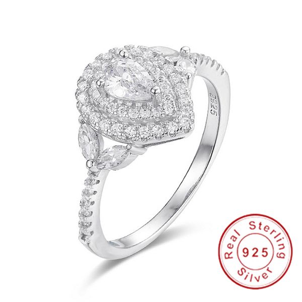 real 925 sterling silver wedding rings finger luxury drop-cut sona diamond ring for women engagement jewelry anel gift, Slivery;golden
real 925 sterling silver wedding rings finger luxury drop-cut sona diamond ring for women engagement jewelry anel gift, Slivery;golden