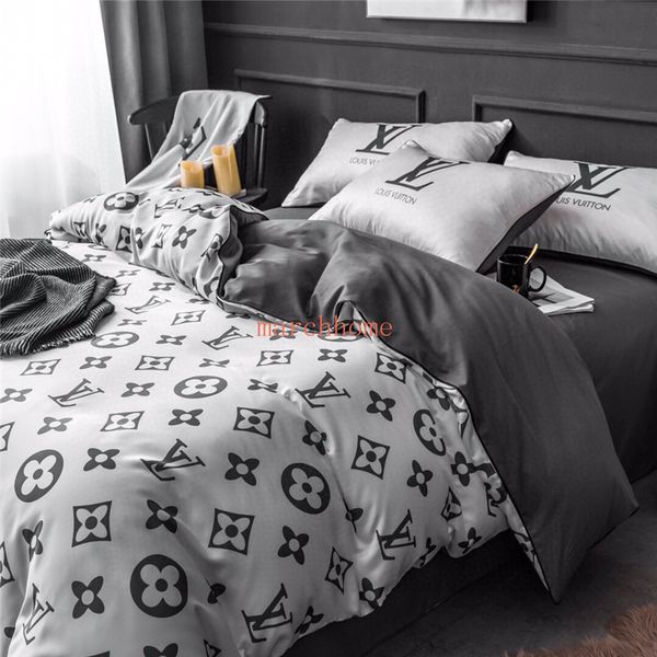 spring and summer new trendy fashion letter l print white quilt cover luxurious and comfortable cotton silk bedding 4 sets asian size
spring and summer new trendy fashion letter l print white quilt cover luxurious and comfortable cotton silk bedding 4 sets asian size