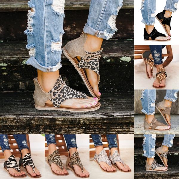 dhl 2020 women summer shoes posh gladiator comfy sandals with zipper ladies fashion casual leopard print flat heel slip on sandals b31f
dhl 2020 women summer shoes posh gladiator comfy sandals with zipper ladies fashion casual leopard print flat heel slip on sandals b31f