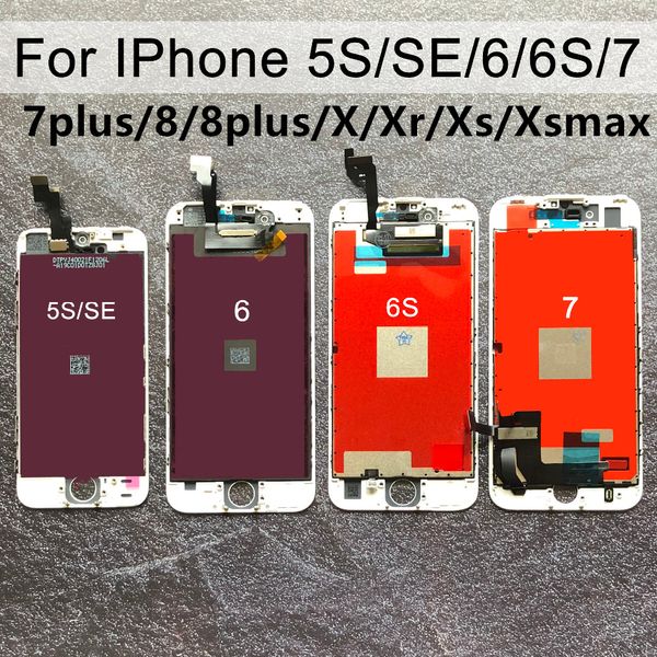 

2022 new tianma 100% a+++ quality display for iphone 6 6s 6plus 7g 7plus 8g 8plus x xs xsmax 11 11pro 11promaxlcd touch replacement screen d