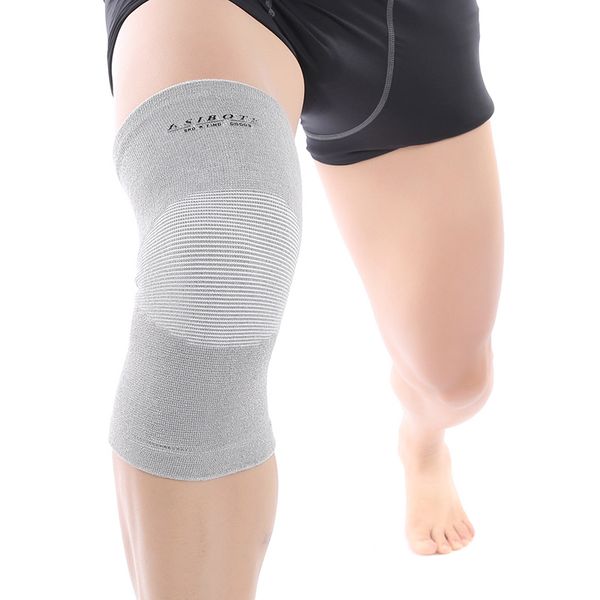 knitting elastic compression sports equipment basketball knee pads knee brace support protector #st6618, Black;gray
knitting elastic compression sports equipment basketball knee pads knee brace support protector #st6618, Black;gray