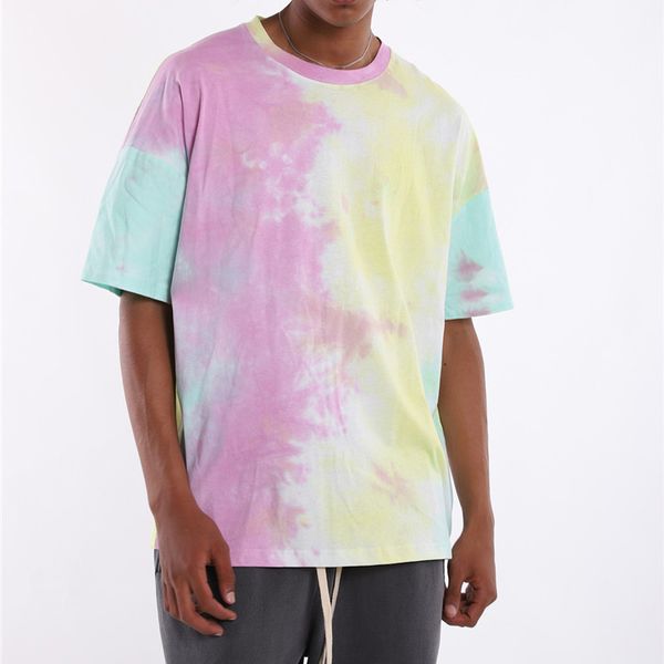 kaos t-shirt street hip hop longgar lengan pendek motif tie dye untuk pria / wanita, White;black
kaos t-shirt street hip hop longgar lengan pendek motif tie dye untuk pria / wanita, White;black