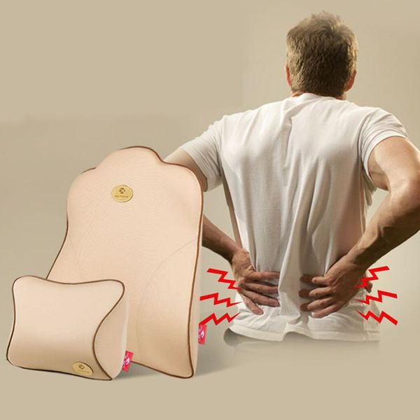 2pcs soft car lumbar support cushion and neck pillow car memory foam back pillow waist cushion auto seat
2pcs soft car lumbar support cushion and neck pillow car memory foam back pillow waist cushion auto seat