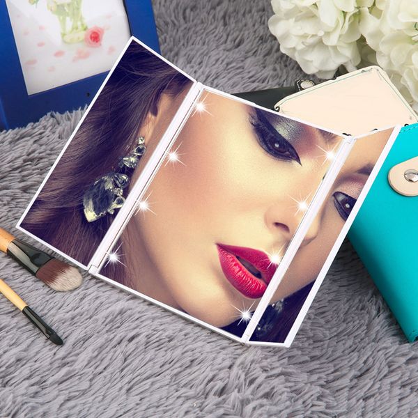 8 led light illuminated foldable make up cosmetic tablebeauty vanity mirror abs plastic 8 led lights hidden bracket portable
8 led light illuminated foldable make up cosmetic tablebeauty vanity mirror abs plastic 8 led lights hidden bracket portable